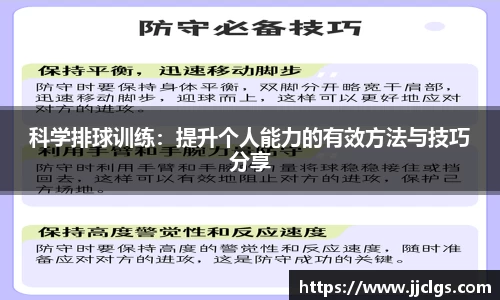 科学排球训练：提升个人能力的有效方法与技巧分享