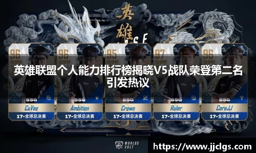英雄联盟个人能力排行榜揭晓V5战队荣登第二名引发热议