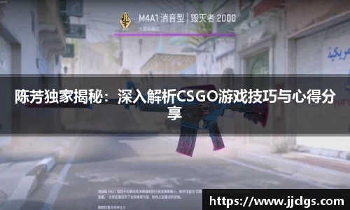 陈芳独家揭秘：深入解析CSGO游戏技巧与心得分享